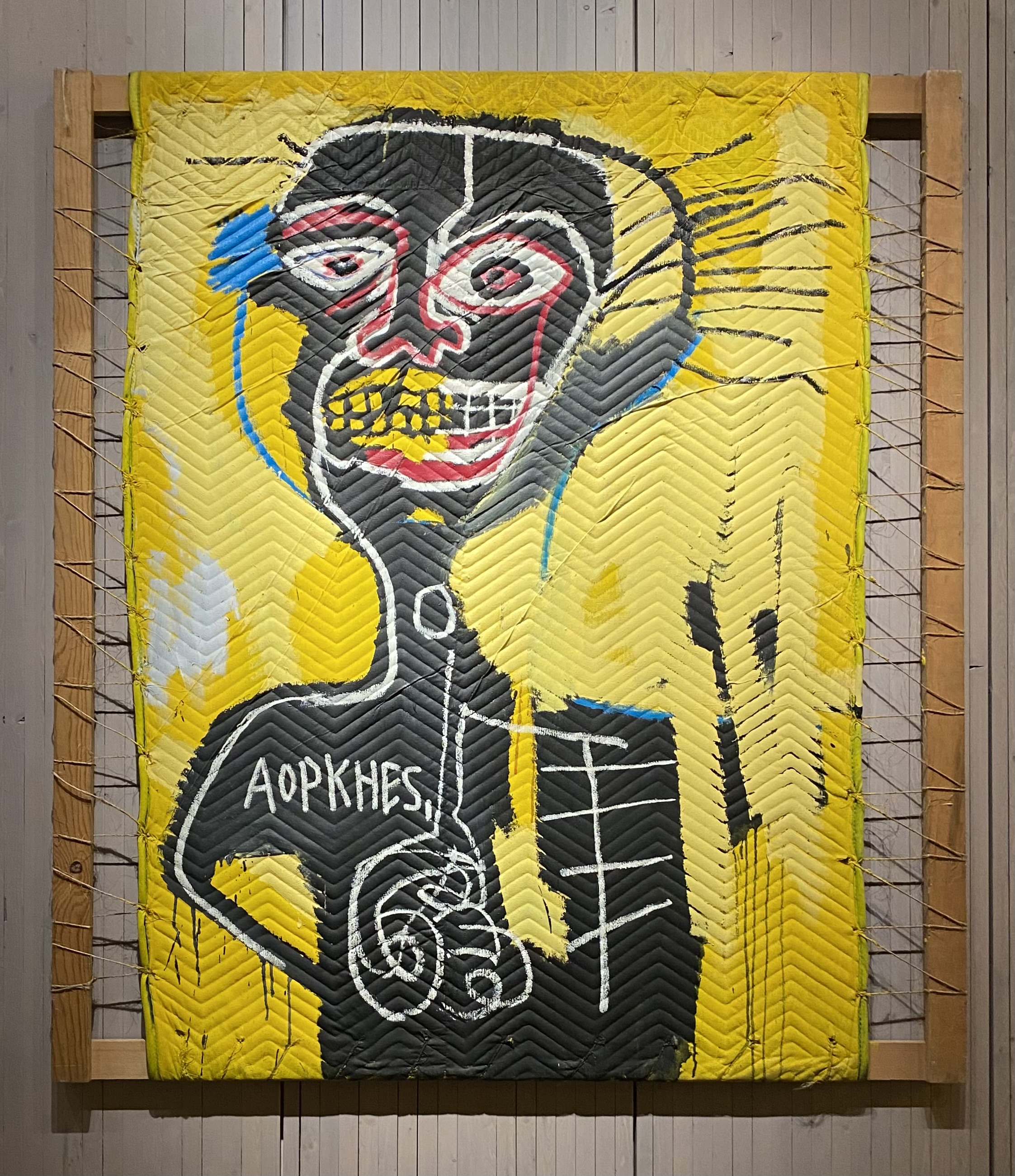 Painting by Jean-Michel Basquiat